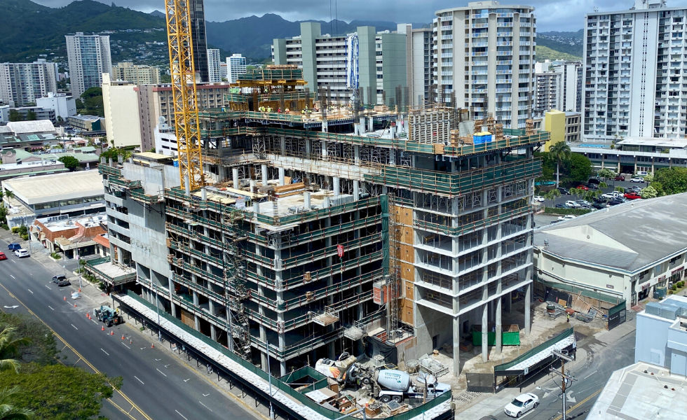 Construction Update: 100 Feet - Azure Ala Moana